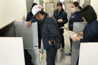 現場でお仕事